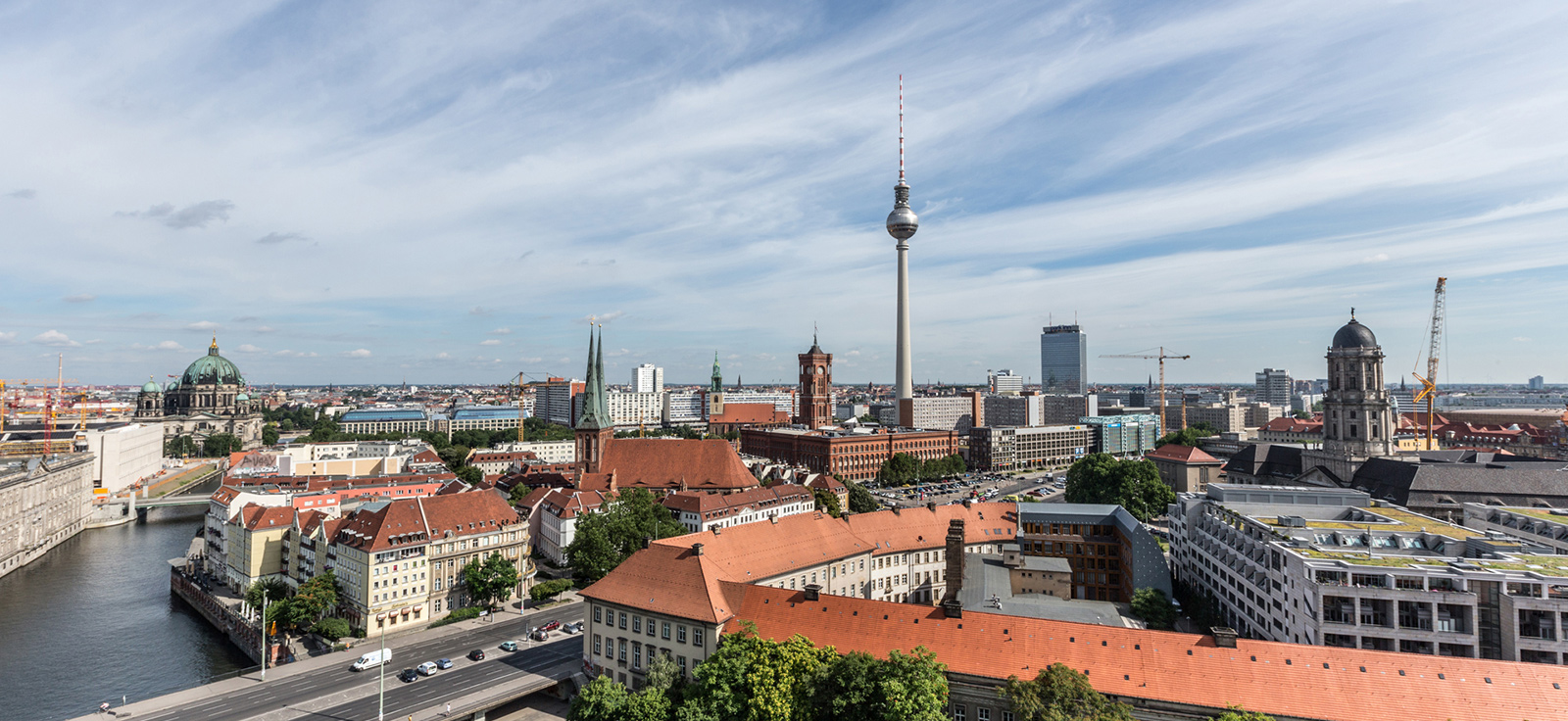 Berlin mit Blick auf Fernsehturm